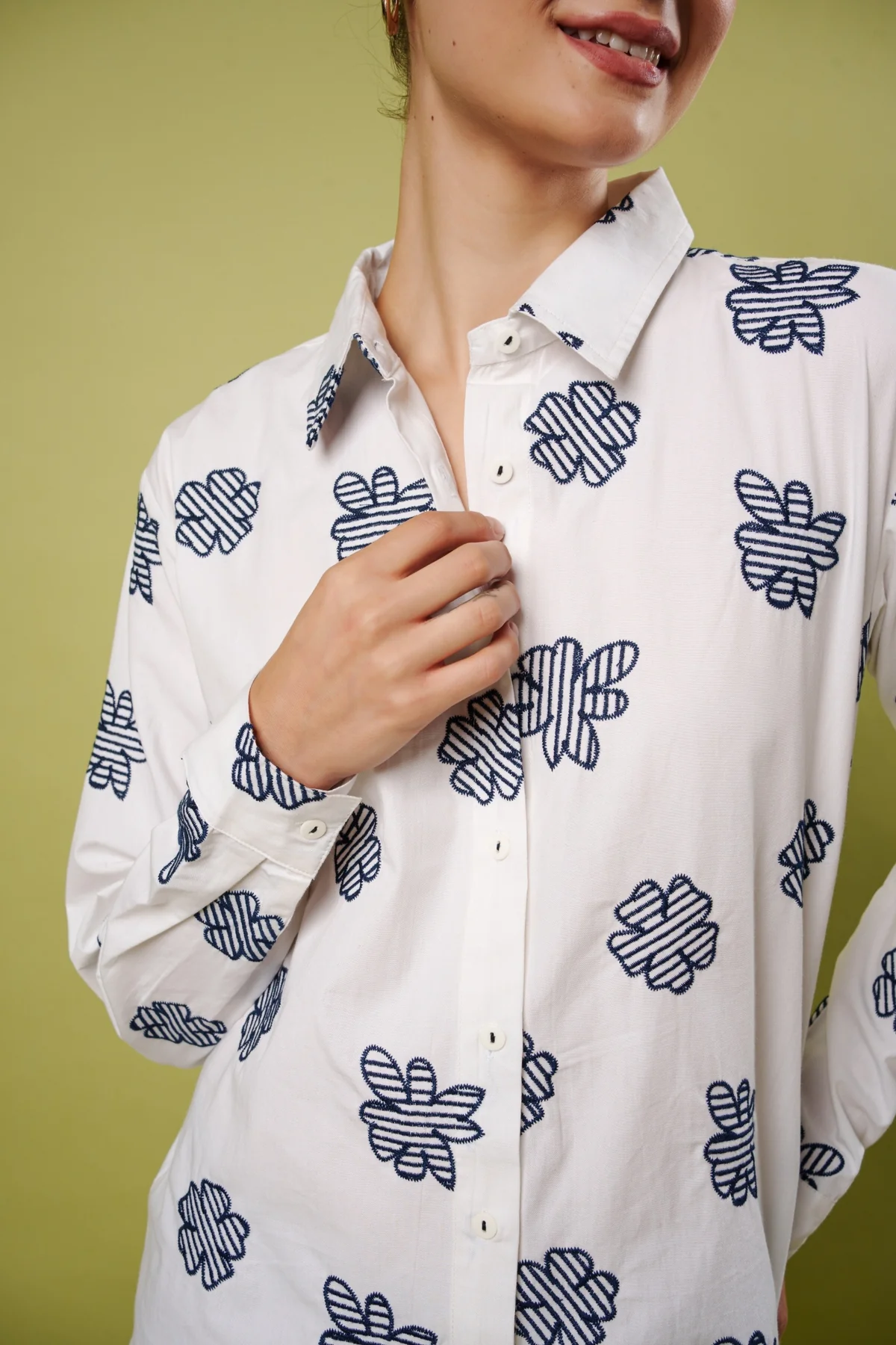 Linear Flora Shirt thumbnail 5