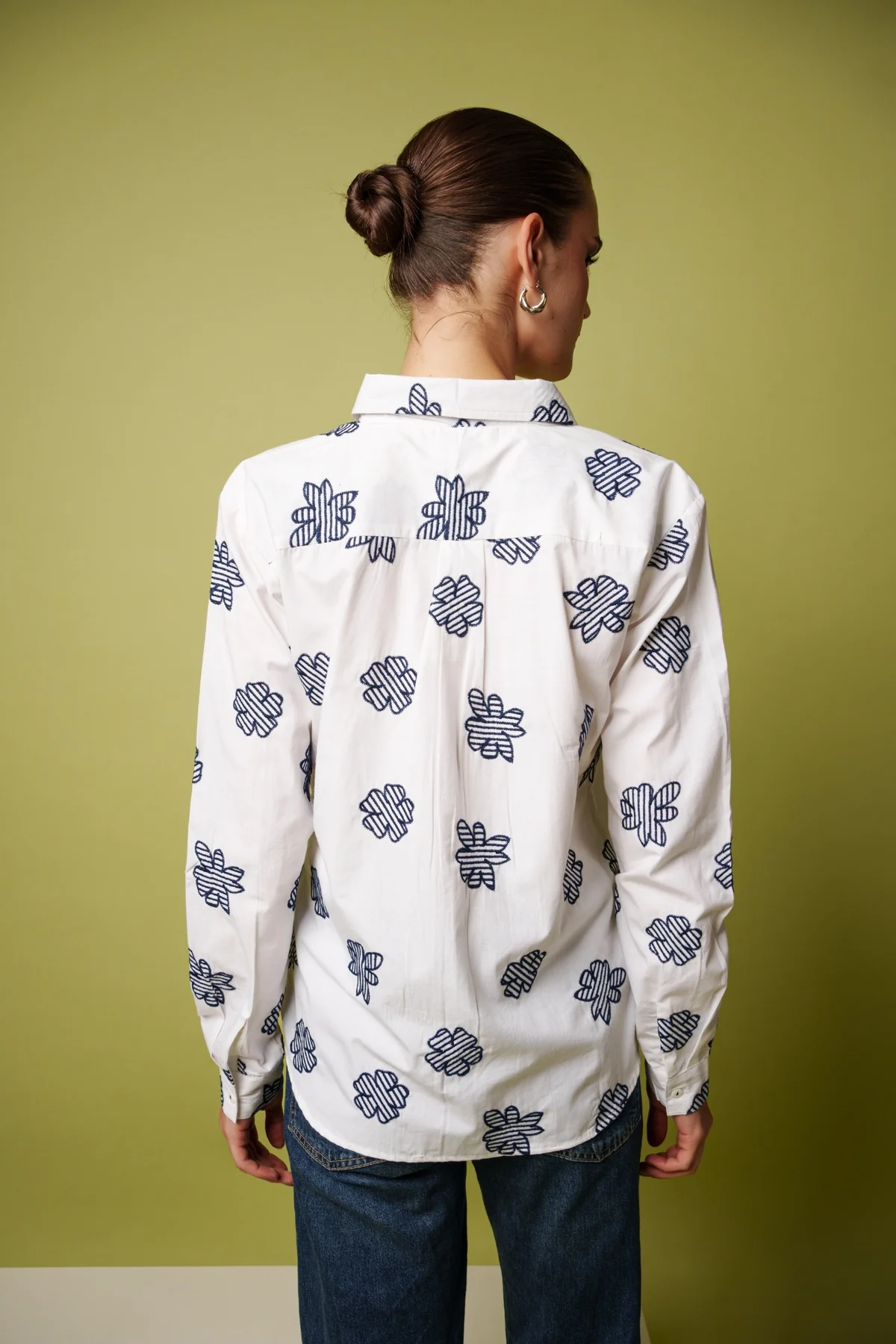 Linear Flora Shirt thumbnail 4