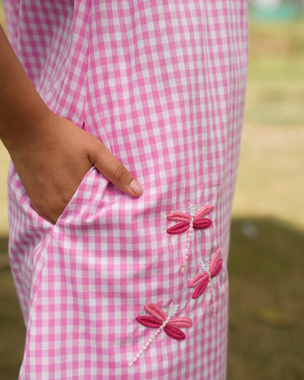Mittali Hand Embroidered Short Dress thumbnail 2
