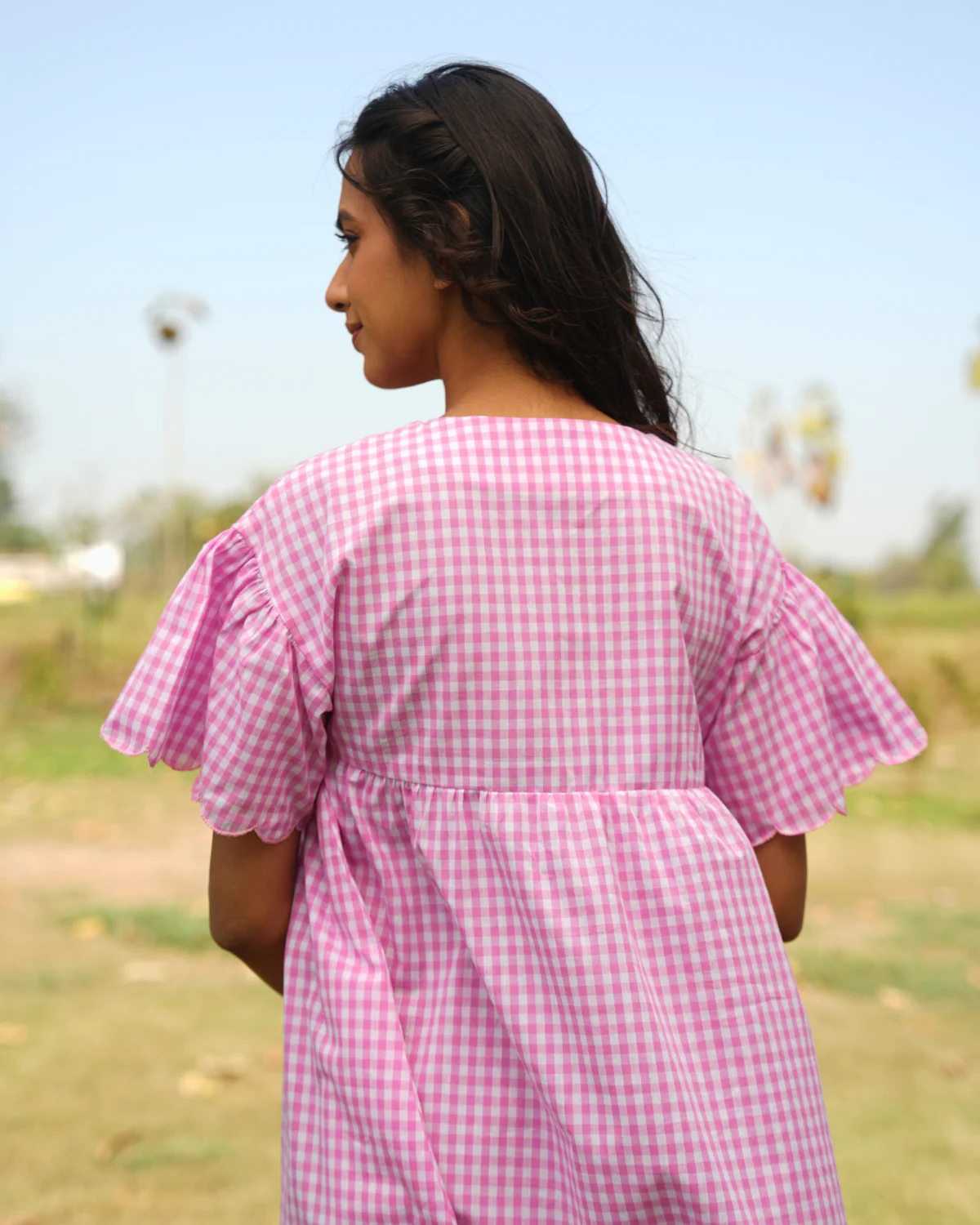 Mittali Hand Embroidered Short Dress thumbnail 3